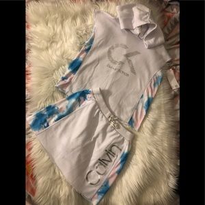 Calvin Klein Girls two piece set